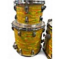Used Ludwig 3 Piece Classic Maple downbeat CITRUS MOD Drum Kit