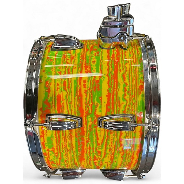 Used Ludwig 3 Piece Classic Maple downbeat CITRUS MOD Drum Kit