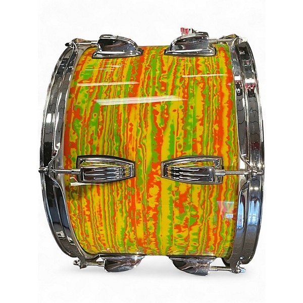 Used Ludwig 3 Piece Classic Maple downbeat CITRUS MOD Drum Kit