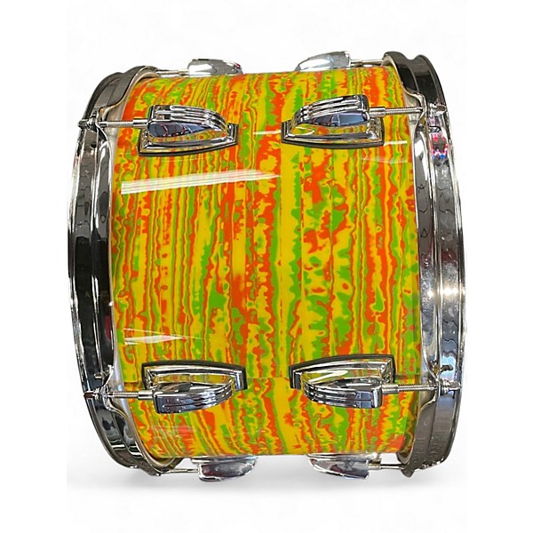 Used Ludwig 3 Piece Classic Maple downbeat CITRUS MOD Drum Kit