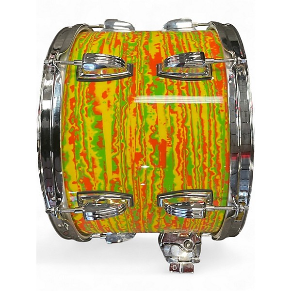 Used Ludwig 3 Piece Classic Maple downbeat CITRUS MOD Drum Kit