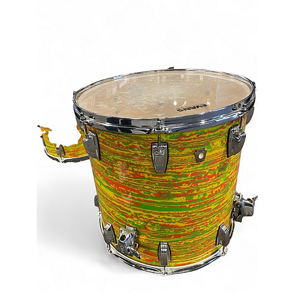 Used Ludwig 3 Piece Classic Maple downbeat CITRUS MOD Drum Kit