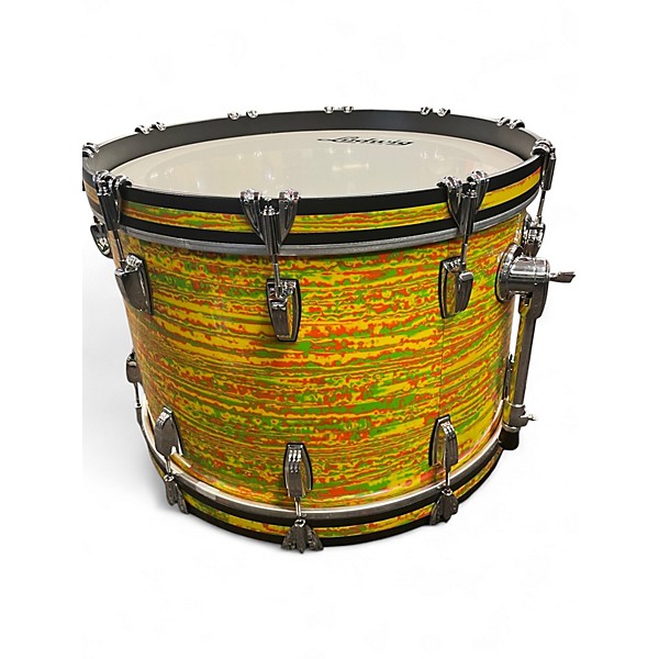 Used Ludwig 3 Piece Classic Maple downbeat CITRUS MOD Drum Kit