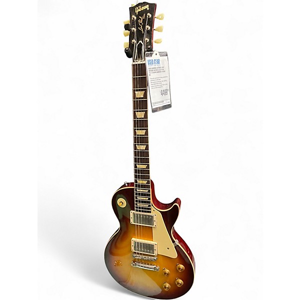 Used Gibson CUSTOM SHOP REISSUE HISTORIC LES PAUL '58  3 Color Sunburst Solid Body Electric Guitar