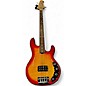 Used Sterling by Music Man Ray34 flame maple Electric Bass Guitar thumbnail