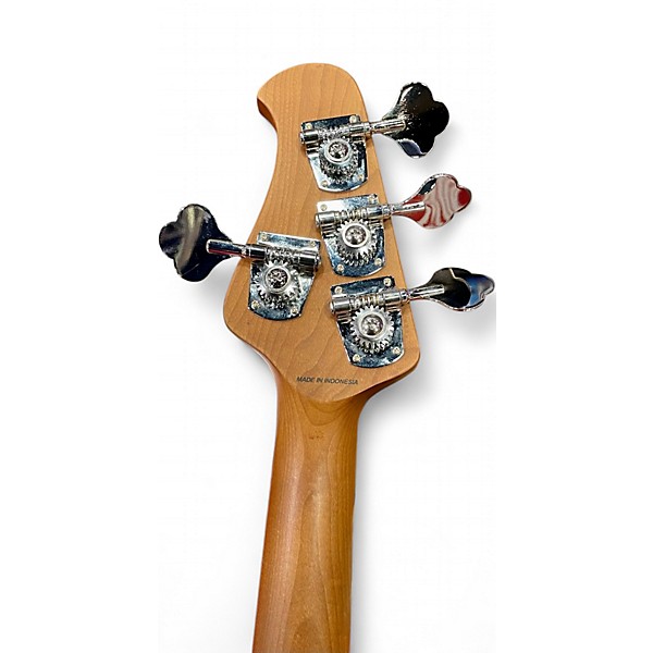 Used Sterling by Music Man Ray34 flame maple Electric Bass Guitar