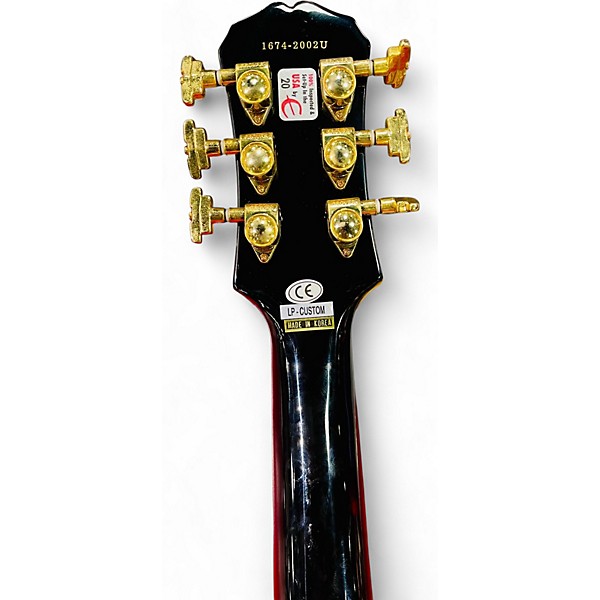 Used Epiphone 50th Anniversary 1960 Les Paul Black Solid Body Electric Guitar