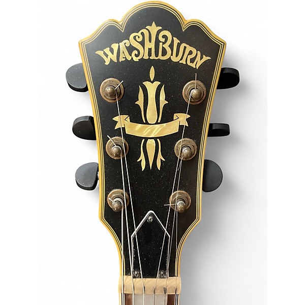 Used Washburn WI60V Sunburst Solid Body Electric Guitar