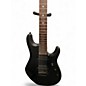 Used Sterling by Music Man John Petrucci JP157 7 String BLACK Solid Body Electric Guitar