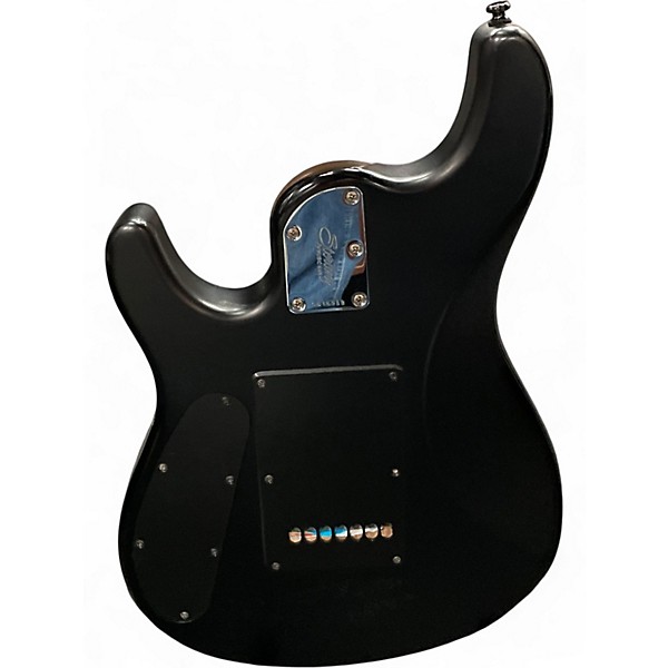 Used Sterling by Music Man John Petrucci JP157 7 String BLACK Solid Body Electric Guitar