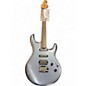 Used Ernie Ball Music Man Luke III Metallic Gray Solid Body Electric Guitar thumbnail