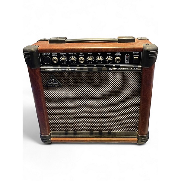 Used Behringer AT108 1X8 15W Ultracoustic Acoustic Guitar Combo Amp