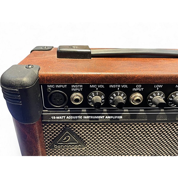 Used Behringer AT108 1X8 15W Ultracoustic Acoustic Guitar Combo Amp