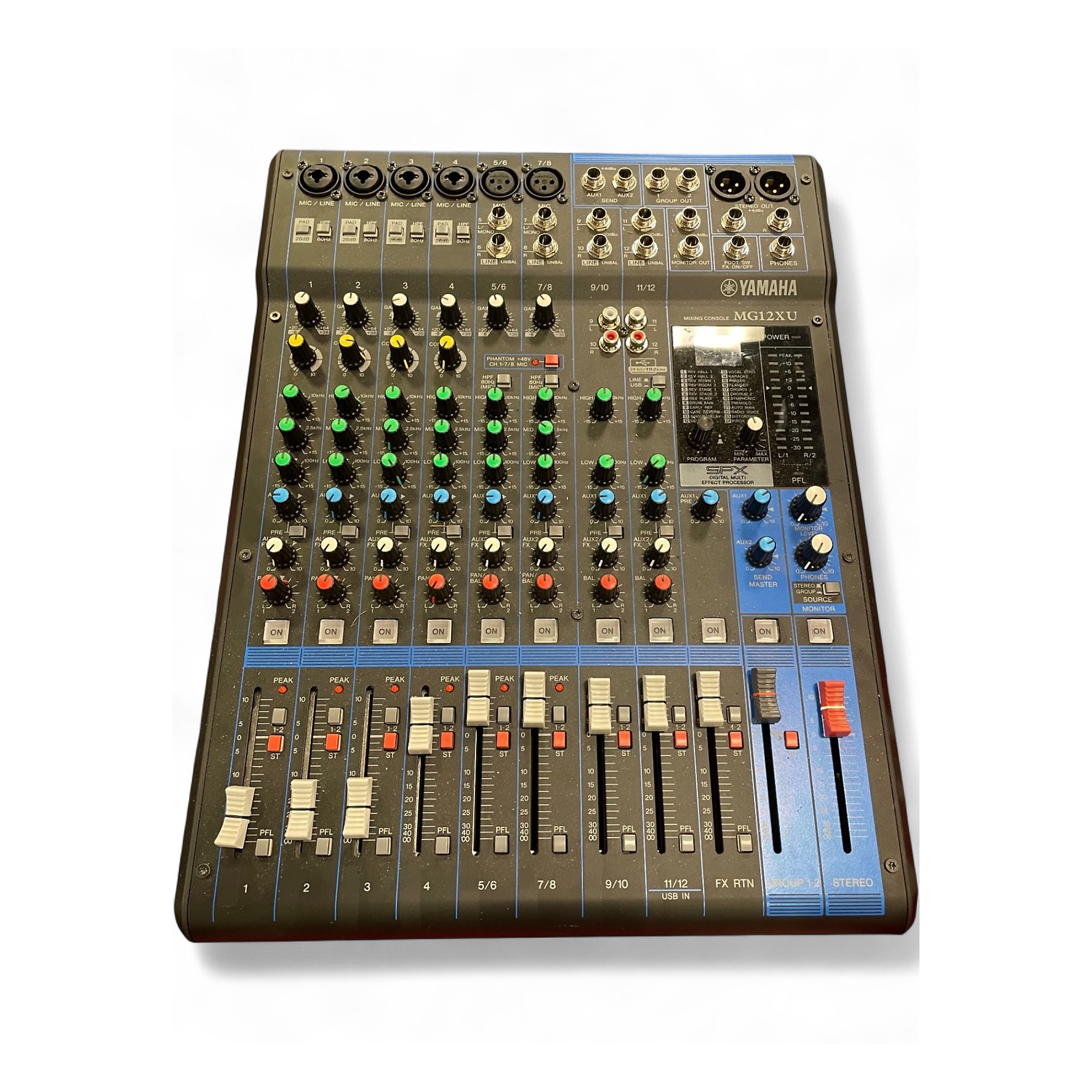 Used Yamaha MG12XU Unpowered Mixer | Guitar Center
