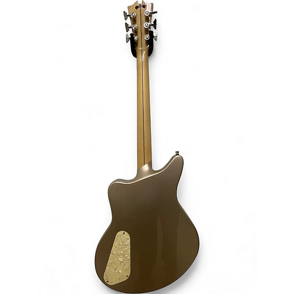 Used D'Angelico DELUXE BEDFORD HS Antique Gold Hollow Body Electric Guitar