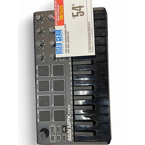 Used Akai Professional MPK Mini MIDI Controller