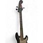 Used Squier Precision Bass Contemporay Black Electric Bass Guitar