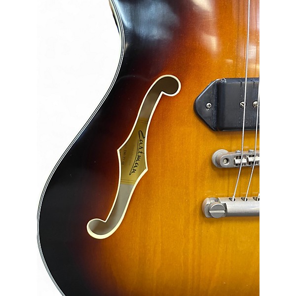 Used Eastman T60 3 Color Sunburst Hollow Body Electric Guitar