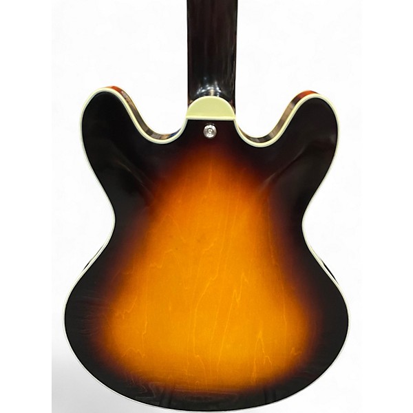 Used Eastman T60 3 Color Sunburst Hollow Body Electric Guitar