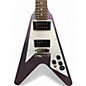 Used Epiphone kirk hammit flying v Purple Solid Body Electric Guitar