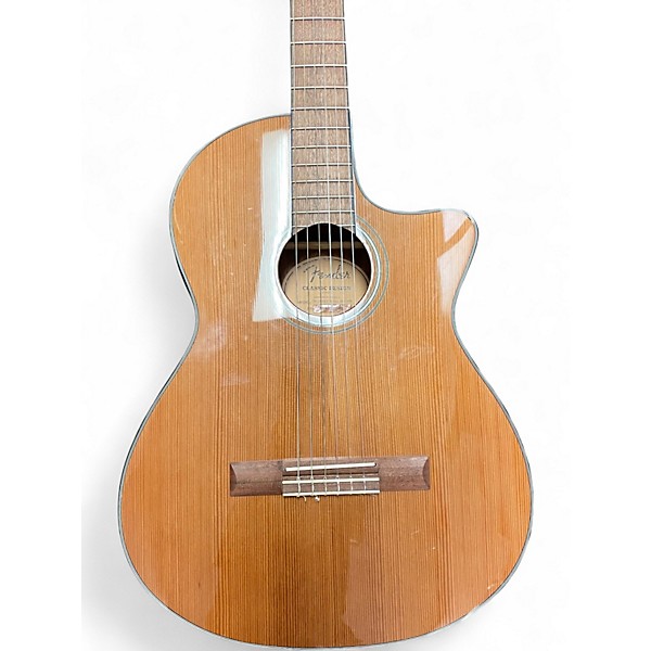 Used Fender CN-140SCE NATURAL Acoustic Electric Guitar