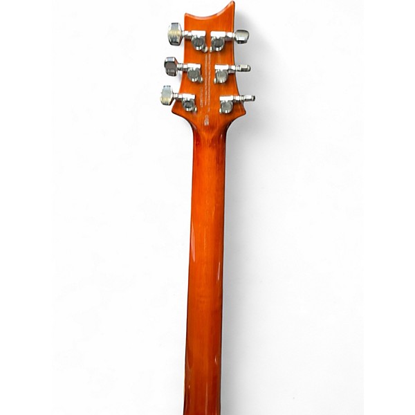 Used PRS SE Custom 24 Orange Solid Body Electric Guitar