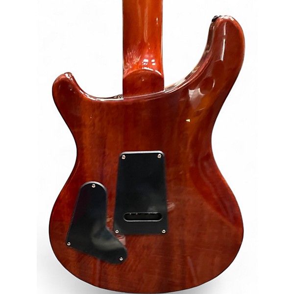 Used PRS SE Custom 24 Orange Solid Body Electric Guitar
