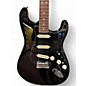 Used Fender Deluxe Stratocaster Black Solid Body Electric Guitar