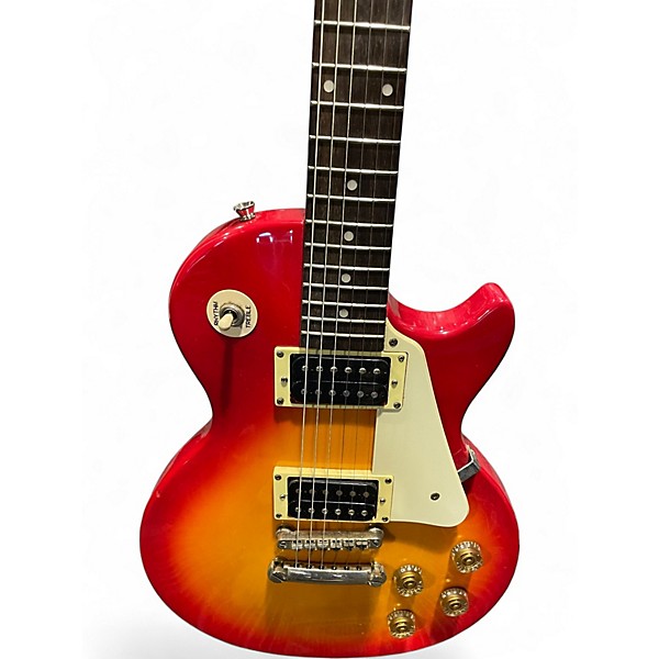 Used Epiphone Les Paul 100 Bolt On Cherry Sunburst Solid Body Electric Guitar