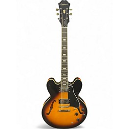 Used Epiphone ES335 Pro Sunburst Hollow Body Electric Guitar