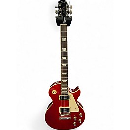 Used Gibson Les Paul Classic Trans Red Solid Body Electric Guitar