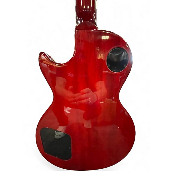 Used Gibson Les Paul Classic Trans Red Solid Body Electric Guitar