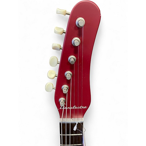 Used Danelectro '56 SINGLE CUT CARTOON RED Solid Body Electric Guitar