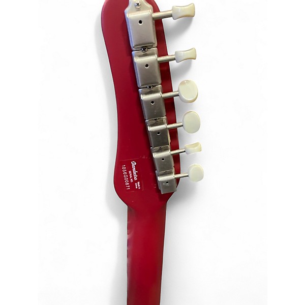 Used Danelectro '56 SINGLE CUT CARTOON RED Solid Body Electric Guitar