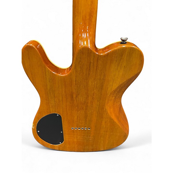 Used Fender Special Edition Custom Telecaster FMT HH Amber Solid Body Electric Guitar