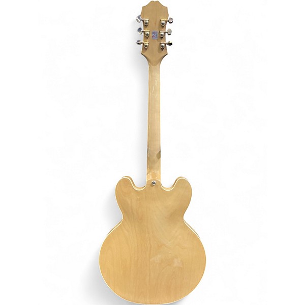 Used Epiphone Sheraton II Natural Hollow Body Electric Guitar