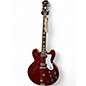 Used Epiphone Riviera Sparkling Burgundy Hollow Body Electric Guitar