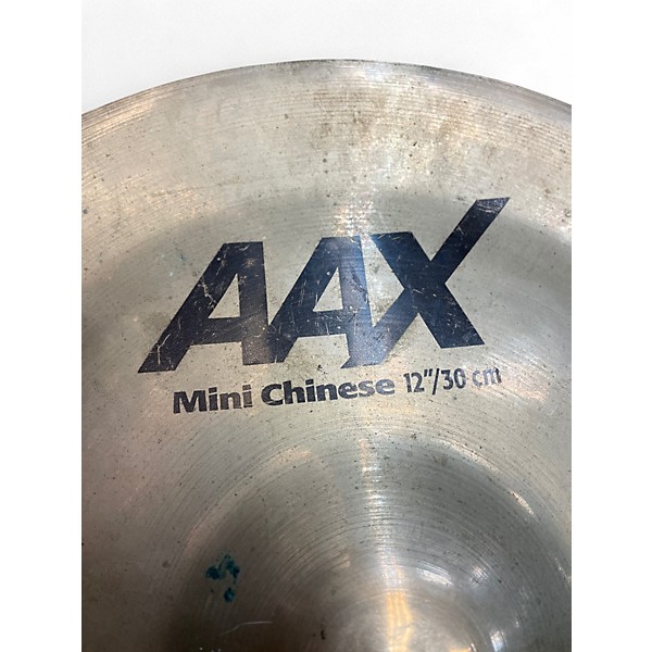 Used Sabian 12in aax mini chinese Cymbal