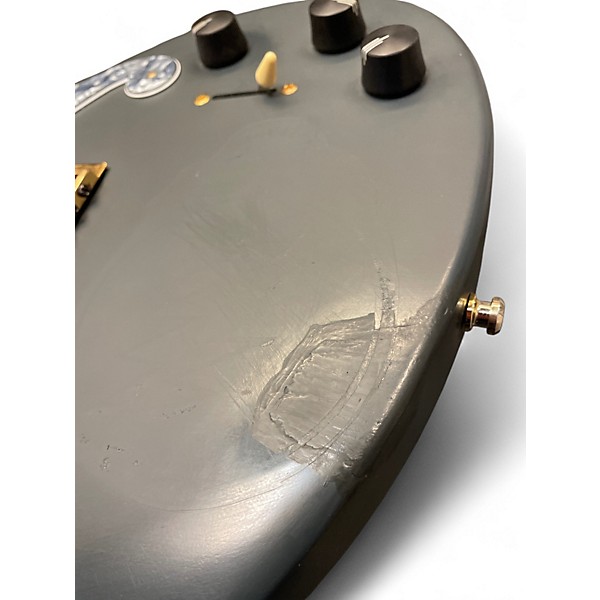 Used D'Angelico Bob Weir Deluxe  Bedford Matte Stone Solid Body Electric Guitar