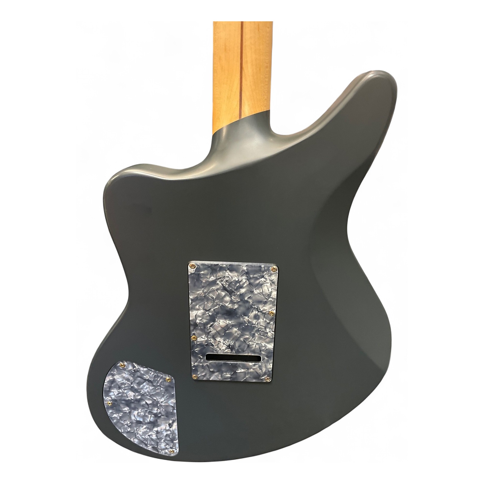 Used D'Angelico Bob Weir Deluxe Bedford Matte Stone Solid Body