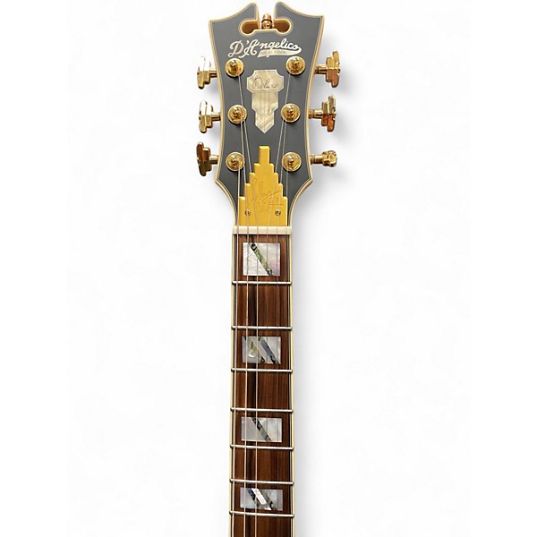 Used D'Angelico Bob Weir Deluxe  Bedford Matte Stone Solid Body Electric Guitar