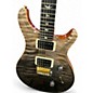Used PRS Wood Library Custom 24 10 Top GRAY BLACK FADE Solid Body Electric Guitar