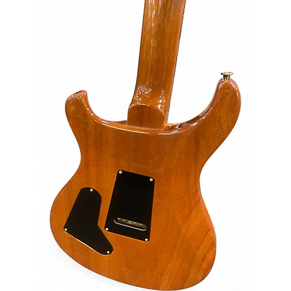 Used PRS Wood Library Custom 24 10 Top GRAY BLACK FADE Solid Body Electric Guitar