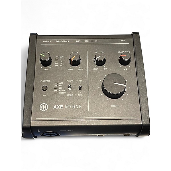 Used IK Multimedia axe i/o one Audio Interface