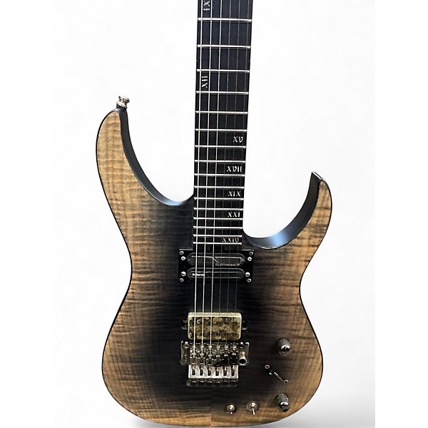 Used Schecter Guitar Research Banshee Mach Fr S Fallout Burst Solid Body Electric Guitar