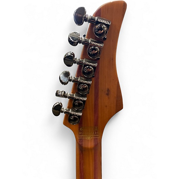 Used Schecter Guitar Research Banshee Mach Fr S Fallout Burst Solid Body Electric Guitar