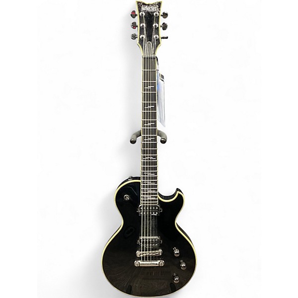 Used Schecter Guitar Research Blackjack Solo 6 BLACK Solid Body Electric Guitar