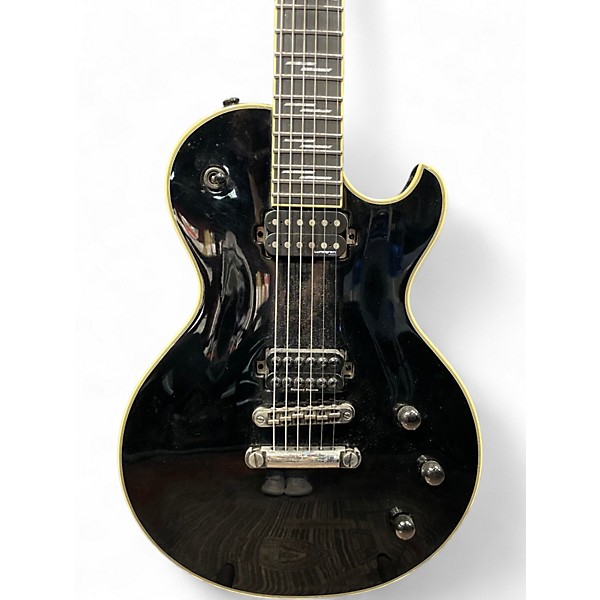 Used Schecter Guitar Research Blackjack Solo 6 BLACK Solid Body Electric Guitar