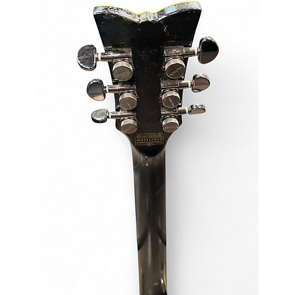 Used Schecter Guitar Research Blackjack Solo 6 BLACK Solid Body Electric Guitar