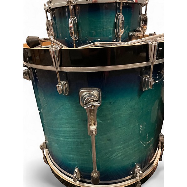 Used TAMA 6 Piece Superstar Classic Blue Lacquer Burst Drum Kit